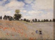 Claude Monet Poppy Field near Argenteuil oil painting picture wholesale